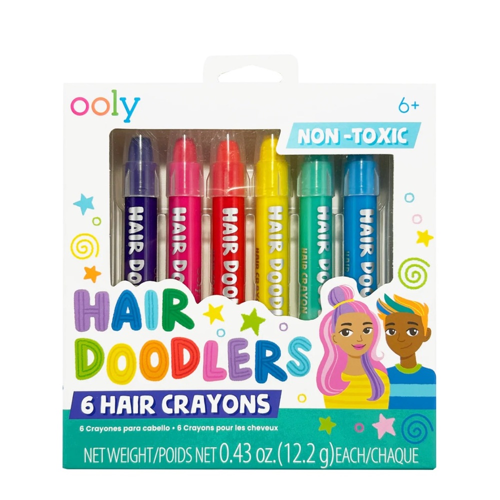 EUC Ooly Hair Doodlers Crayons